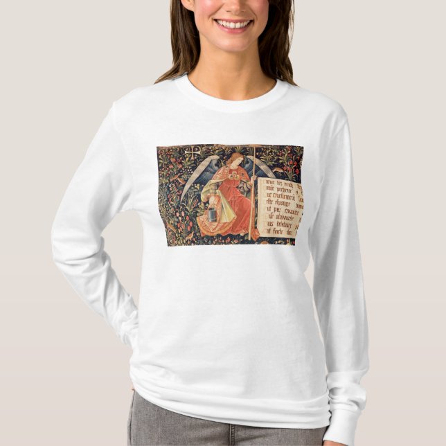 T-shirts Anjo com uma esponja unida a uma haste (Frente)