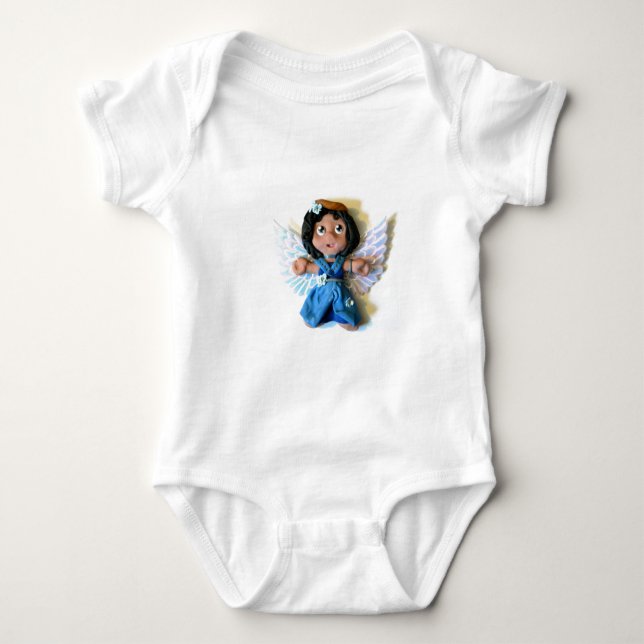 T-shirts Anjo de Krystal mim (Frente)