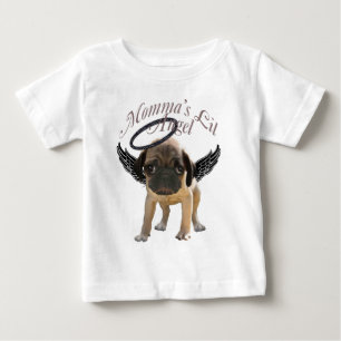 T-shirts Anjo do Pug do bebê