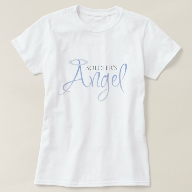 T-shirts Anjo do Soldado (Frente do Design)
