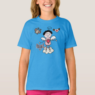 T-shirts Anjo dos desenhos animados