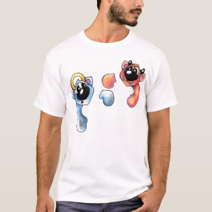 T-shirts Anjo e diabo, gonzo and Devil