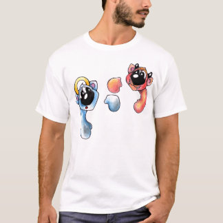 T-shirts Anjo e diabo, gonzo and Devil