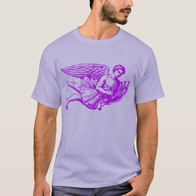 T-shirts Anjo Musical Voador (Frente)