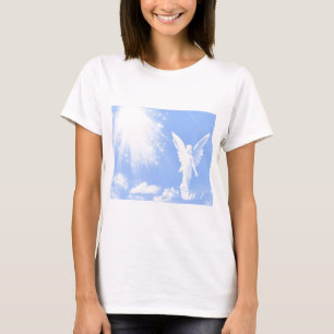 T-shirts Anjo nas nuvens