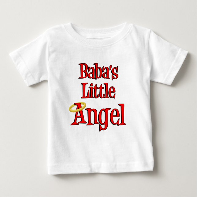 T-shirts Anjo Pequeno da Baba (Frente)