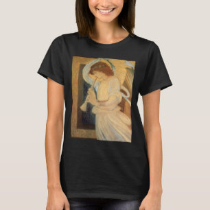 T-shirts Anjo tocando Flageolet por Burne Jones