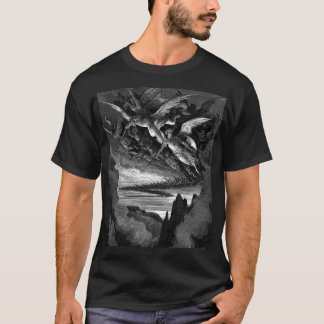 T-shirts Anjos maus - Gustave Dore