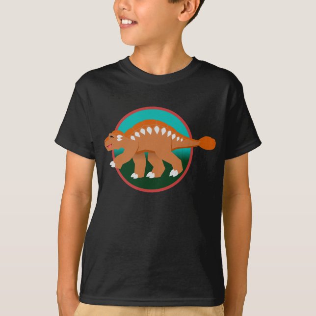 T-shirts Ankylosaurus (Frente)