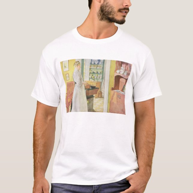 T-shirts Anna Arnbom (cena) da cozinha, bar. em "Lasst (Frente)
