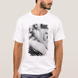 T-shirts Anna Pavlova com sua cisne Jack do animal de