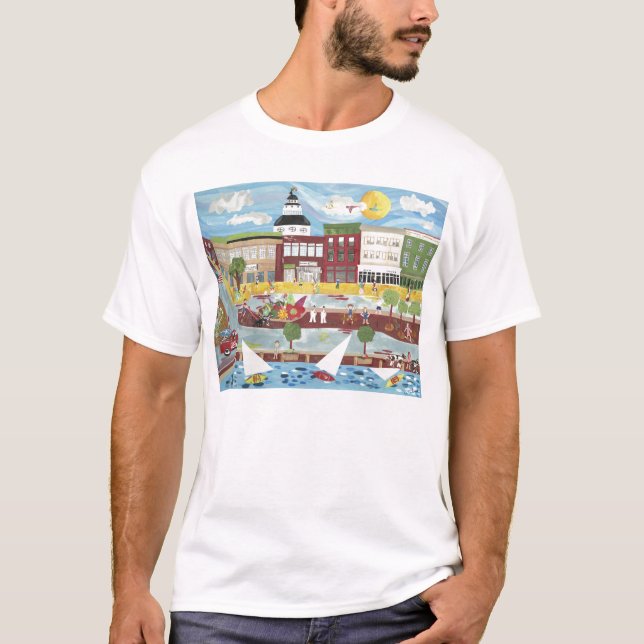 T-shirts Annapolis no verão (Frente)