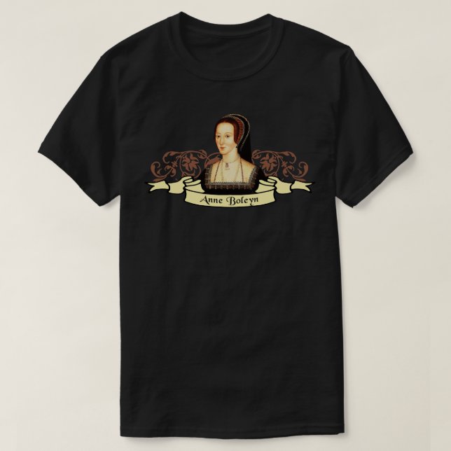 T-shirts Anne Boleyn Classic (Frente do Design)