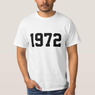 T-shirts Ano 1972