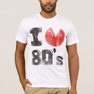 T-shirts anos 80 afligido