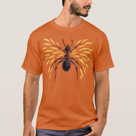 T-shirts Ant Art Insect Lover Fiery Orange Entomology
