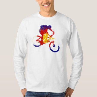 T-shirts Antena de bandeira do Colorado, de uso masculino