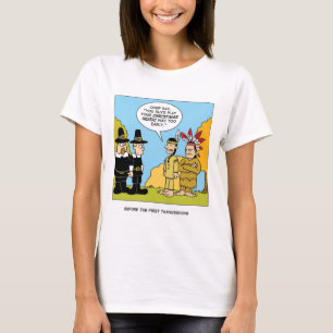 T-shirts Antes da primeira acção de graças