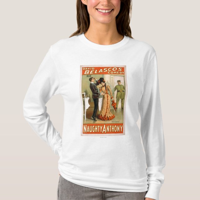 T-shirts Anthony impertinente "nele outra vez" poster do (Frente)