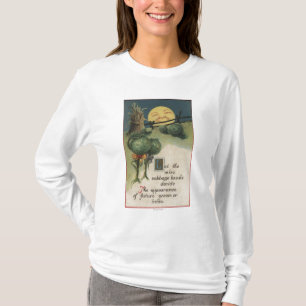 T-shirts Anthropomorphism do Dia das Bruxas GreetingCabbage