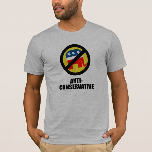 T-shirts Anti-Conservador (Frente)