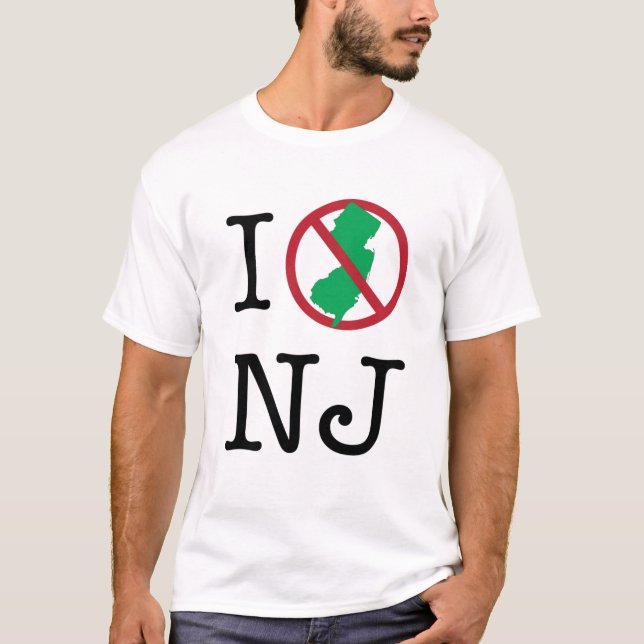 T-shirts anti New-jersey (Frente)