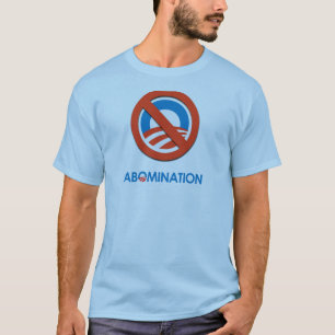 T-shirts Anti-Obama - abominação