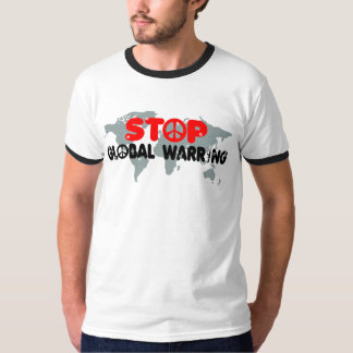 T-shirts Anti sinal da Guerra-Paz