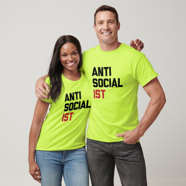 T-shirts Anti socialista (Unissex)