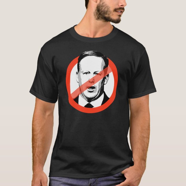 T-shirts Anti-Spicer - Anti Sean Spicer (Frente)
