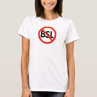 T-shirts Anti Tshirt de BSL: Puna a ação, não a raça