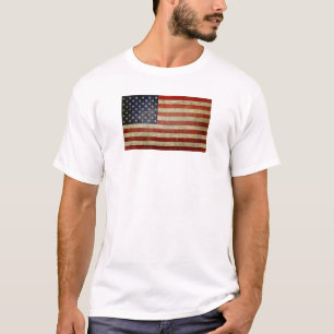 T-shirts Antiga bandeira americana