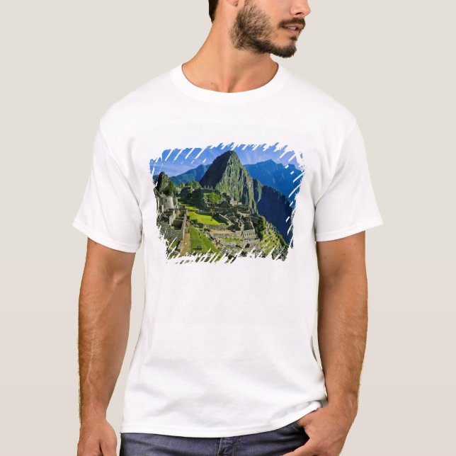 T-shirts Antiga Machu Picchu, último refúgio dos 2 (Frente)