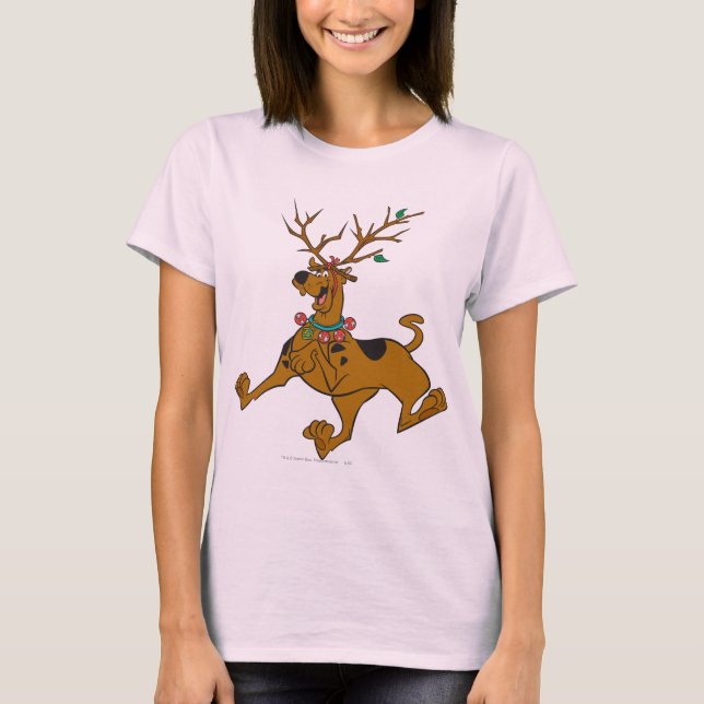 T-shirts Antiguadores de Natal Scooby-Doo (Frente)