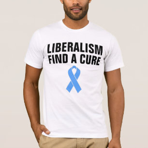 T-Shirts ANTILIBERAIS, LIBERALISMO ENCONTRA CURA