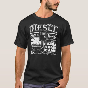 T-shirts Anúncio do diesel do Handbill