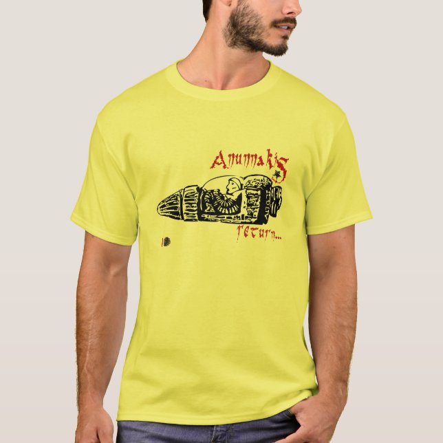 T-shirts anunnaki return (Frente)