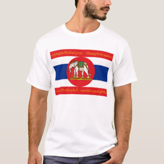 T-shirts Anverso tailandês da bandeira da guerra