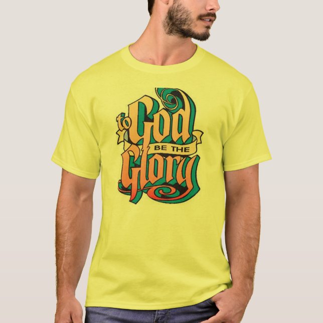 T-shirts Ao deus seja o tshirt da glória (Frente)