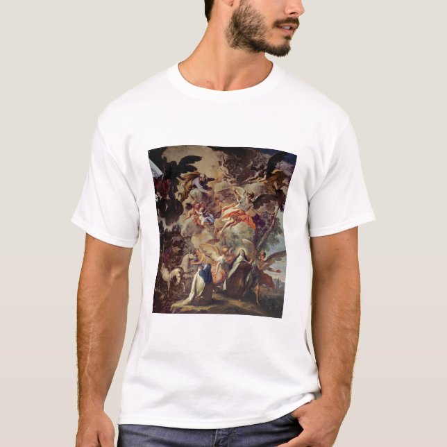 T-shirts Aparição de St Joseph a St Theresa (Frente)