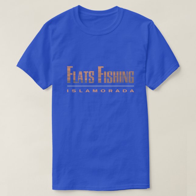 T-shirts Apartamentos que pescam Islamorada Florida (Frente do Design)