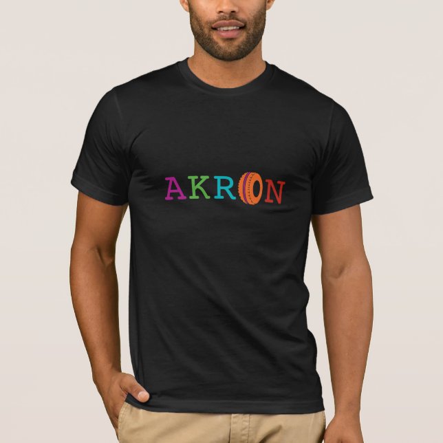 T-shirts Apenas Akron - o design original de RCCC (Frente)