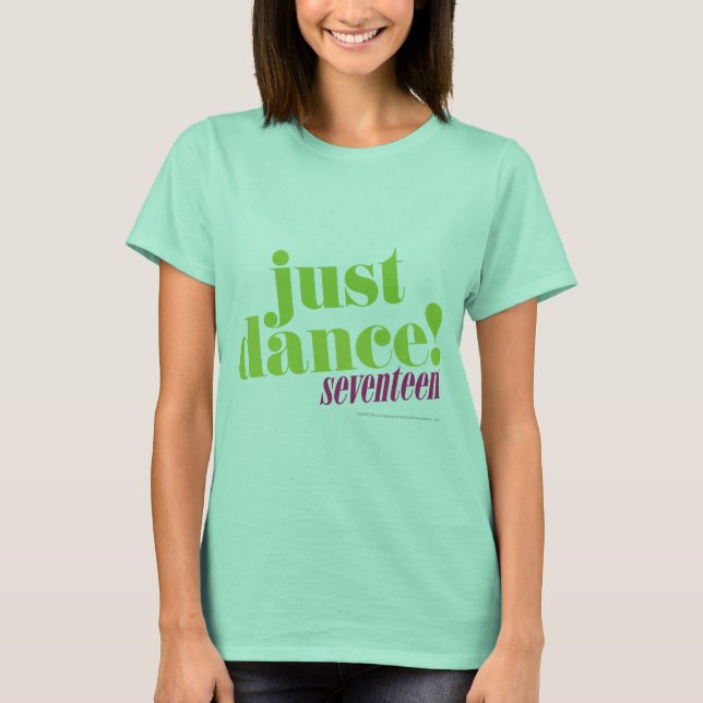 T-shirts Apenas dança - Verde (Frente)