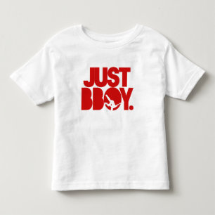 T-shirts apenas menino - vermelho