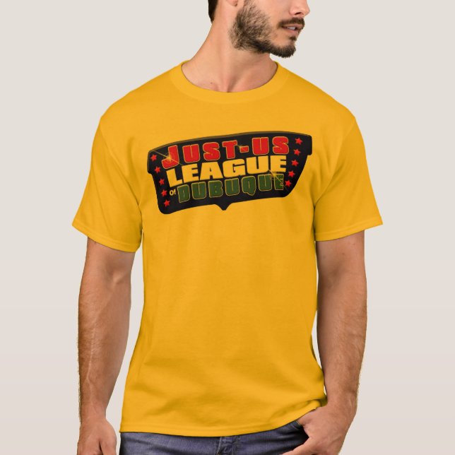 T-shirts Apenas-nós logotipo da liga (Frente)