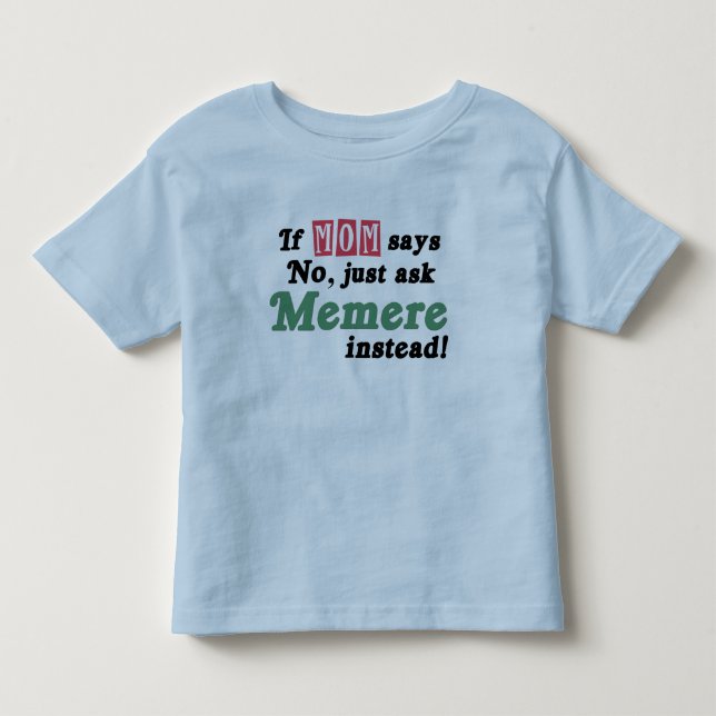 T-shirts Apenas peça Memere (Frente)