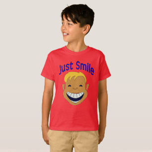 T-shirts Apenas sorria, cara
