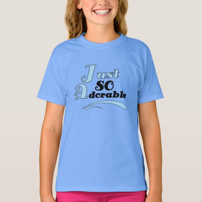 T-shirts Apenas tão adorável (Frente)