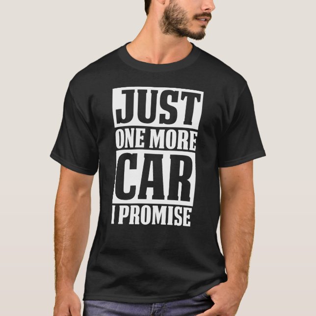 T-shirts Apenas um mais carro, eu prometo (Frente)