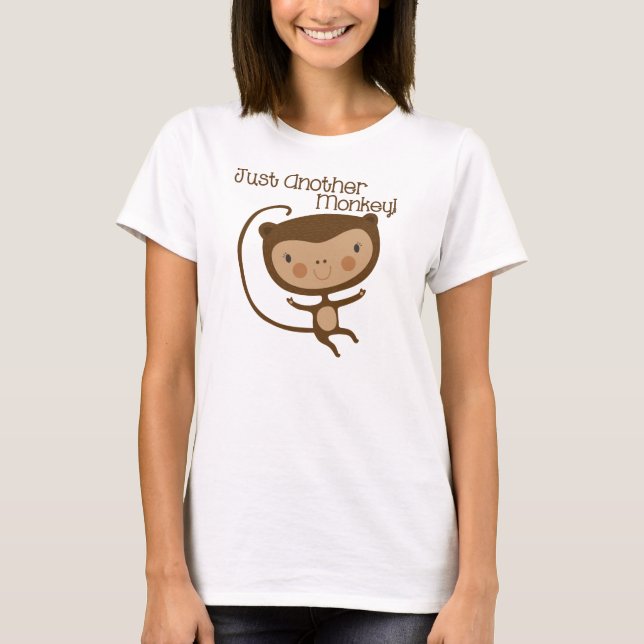 T-shirts Apenas um outro macaco (Frente)